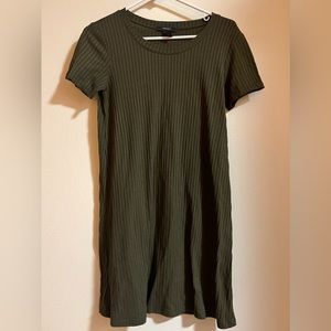 Green Forever 21 T shirt Dress